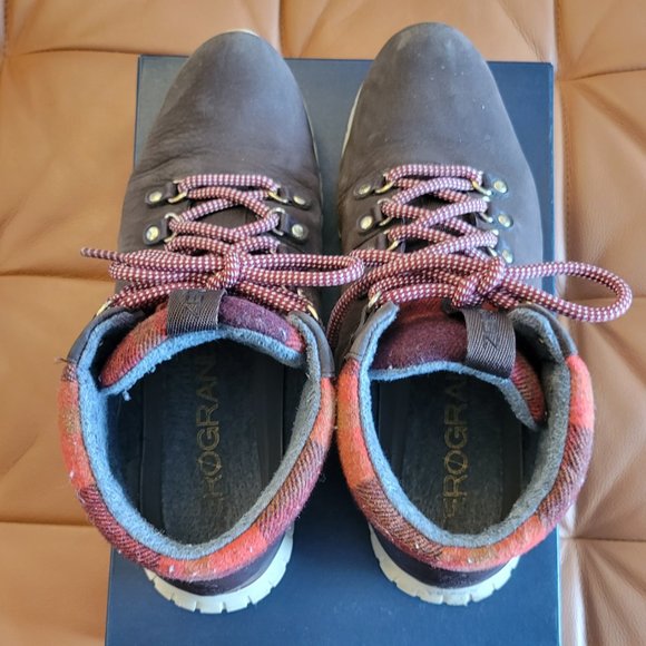 Cole Haan Zerogrand Hiking Boot, Waterproof! in Java Nubuck Suede - Picture 4 of 5